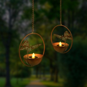 Wholesale Hanging Butterfly Tea Light Holders w...