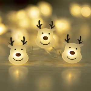 Cheapest Factory Fairy Lights Wedding - Wholesale Deer Christmas String Lights Battery Powered | ZHONGXIN – Zhongxin