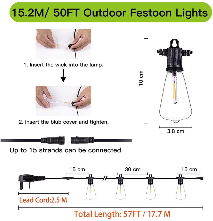 Festoon Light outdoor