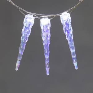 Wholesale Battery Operated Icicle Fairy Lights for Party Home Decor | ZHONGXIN