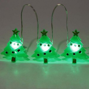 Luces LED novedosas da árbore de Nadal