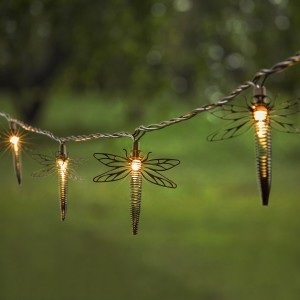 LED Dragonfly string lights