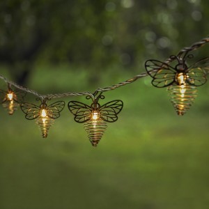 LED honeybee string lights
