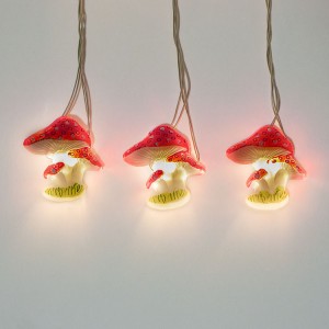 Battery Operated Mushroom LED String Lights Sup...