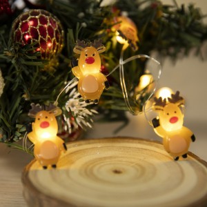 reindeer Christmas Fairy String Lights