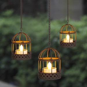 Solar Hanging Umbrella Lantern Candle Lights Wholesale | ZHONGXIN
