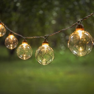 Wholesale and Supply Patio String Lights Novelty with Chicken Wire G60 Globe Bulb | ZHONGXIN